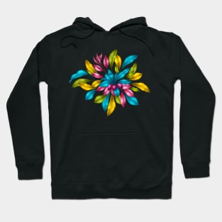 Exotic Miracle Berries in Rainbow Colors Hoodie